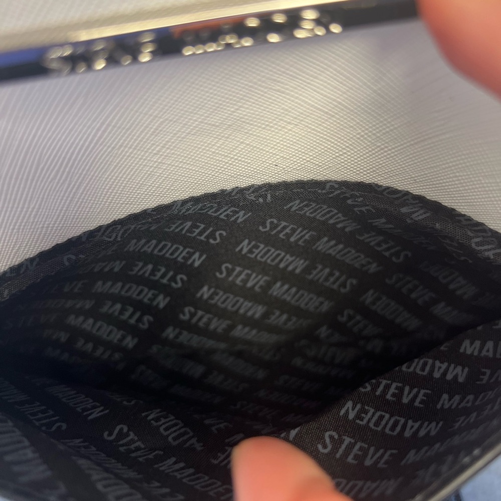 Steve Madden Color Block Crossbody With Chain - image 7